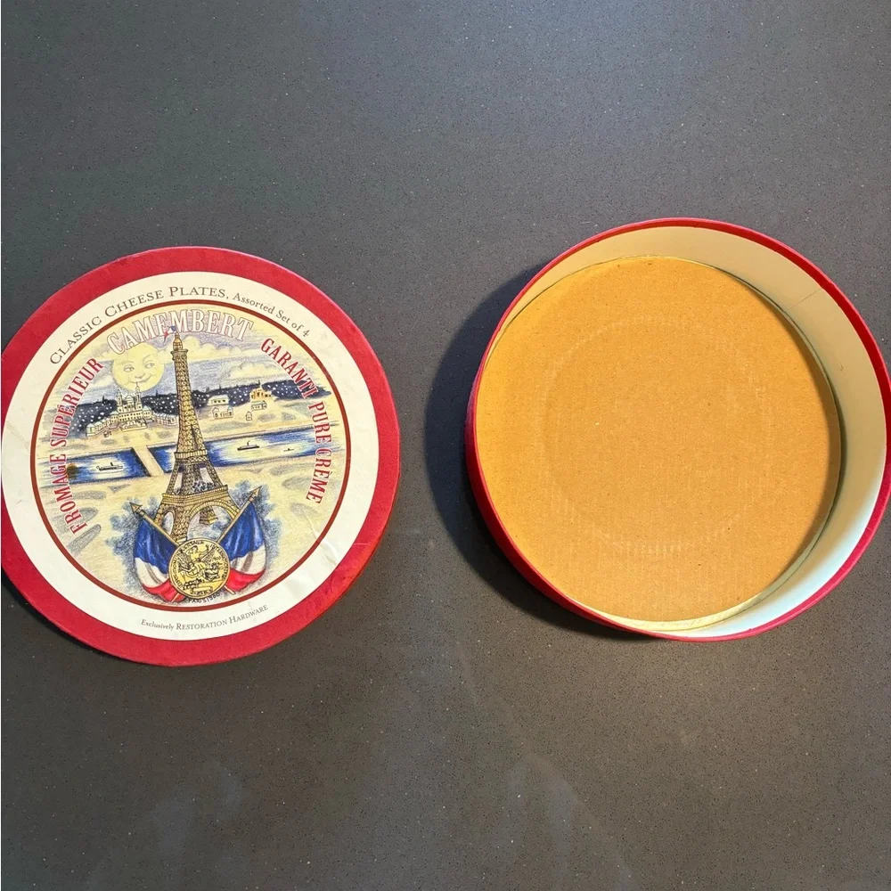 Restoration Hardware Classic French Cheese Plates